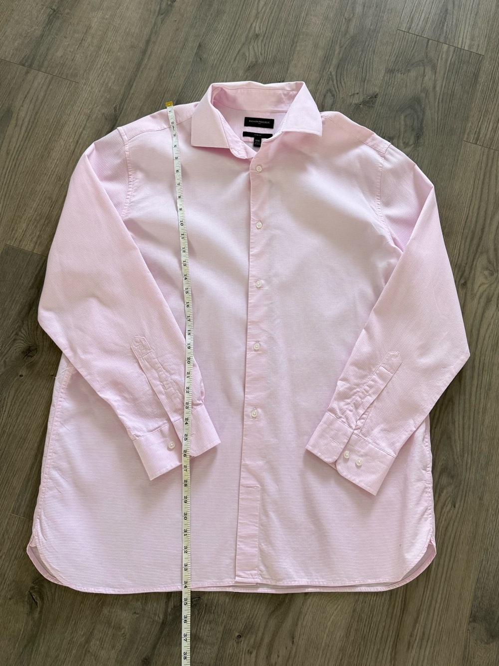 Banana Republic Men's Pink Dress Shirt